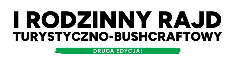 Logo Rodzinny Rajd Turystyczno-Bushcraftowy